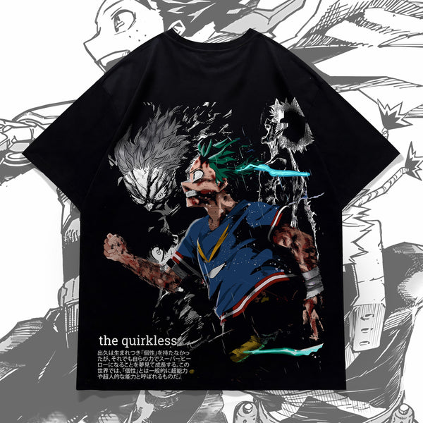 Deku The Quirkless - My Hero Academia Oversized Tee