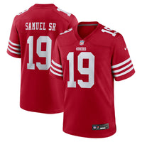 San Francisco 49ers Deebo Samuel Sr Nike Scarlet Team Game Jersey