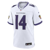 Baltimore Ravens Kyle Hamilton White jersey – view 2