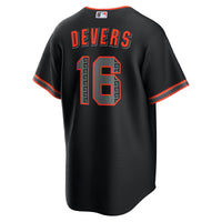 San Francisco Giants Rafael Devers Black jersey – view 4