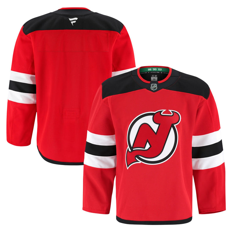 New Jersey Devils Fanatics Red Home Authentic Pro Jersey