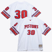 Detroit Pistons Mitchell & Ness Rasheed Wallace Audible Fashion Jersey - White