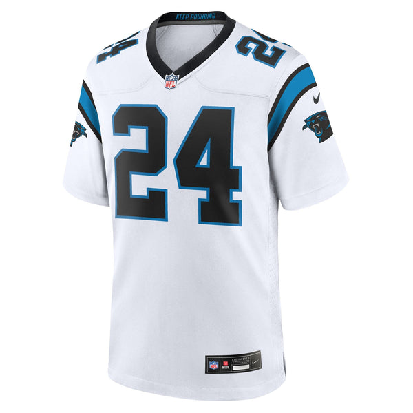 Carolina Panthers Jonathon Brooks Nike White Game Jersey