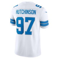 Detroit Lions Aidan Hutchinson Nike White Vapor F.U.S.E. Printed Limited Jersey