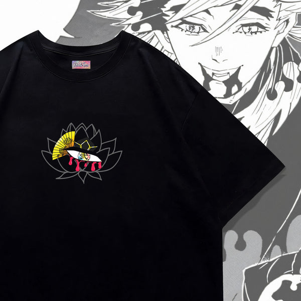 Doma Lotus of Deception - Demon Slayer Oversized Tee