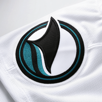 San Jose Sharks Fanatics White Away Authentic Pro Custom Jersey