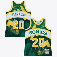 Seattle Supersonics Mitchell & Ness Gary Payton 1994 Hyper Hoops Swingman Jersey - Green