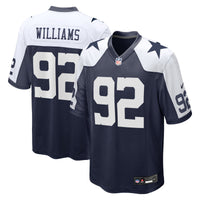 Dallas Cowboys Quinnen Williams Navy jersey – view 1