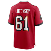Tampa Bay Buccaneers Henry Lutovsky Red jersey – view 5