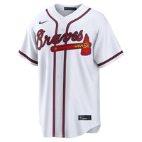 Atlanta Braves Austin Riley Nike White Home Replica Jersey