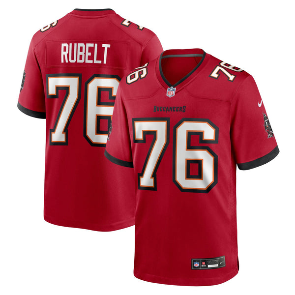Tampa Bay Buccaneers Paul Rubelt Nike Red Team Game Jersey
