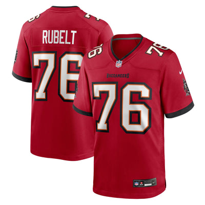 Tampa Bay Buccaneers Paul Rubelt Nike Red Team Game Jersey