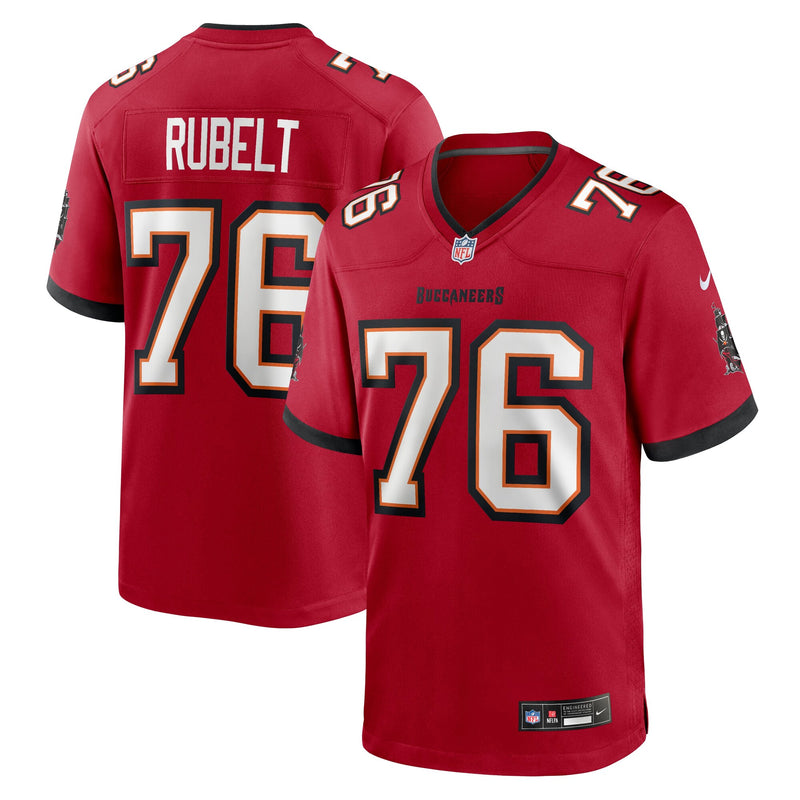 Tampa Bay Buccaneers Paul Rubelt Red jersey – view 1