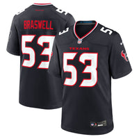 Houston Texans Chris Braswell Navy jersey – view 1