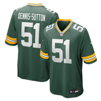 Green Bay Packers Dani Dennis-Sutton Green jersey – view 1