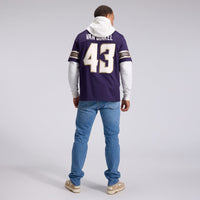 Minnesota Vikings Andrew Van Ginkel Nike Purple 2026 Rivalries Collection Printed Limited Jersey