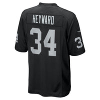 Las Vegas Raiders Connor Heyward Black jersey – view 5