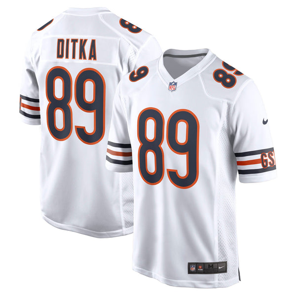 Chicago Bears Mike Ditka Nike White Retired Player Game Jersey