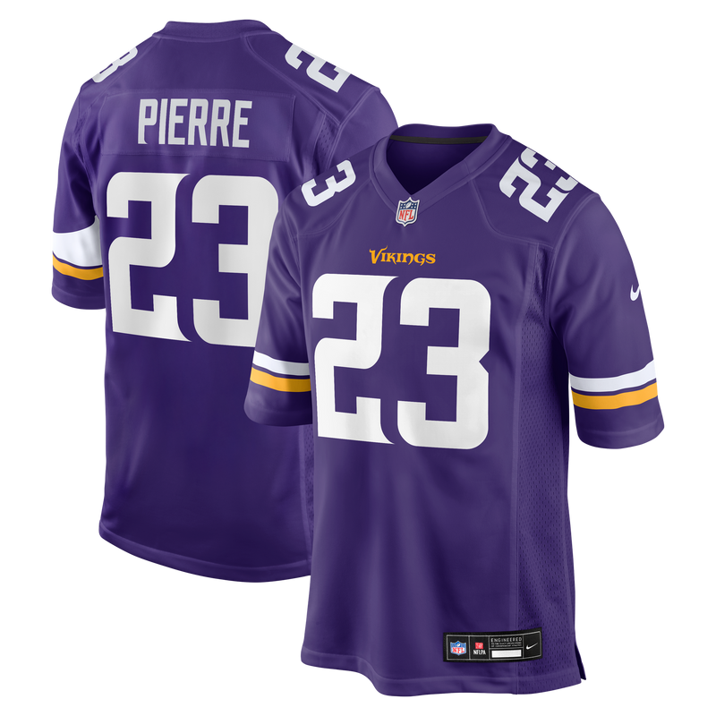 Minnesota Vikings James Pierre Nike Purple Team Game Jersey
