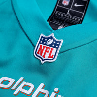 Miami Dolphins Ethan Bonner Nike Aqua Game Jersey