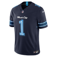 Tennessee Titans Cameron Ward Nike Navy 2026 Rivalries Collection Printed Limited Jersey
