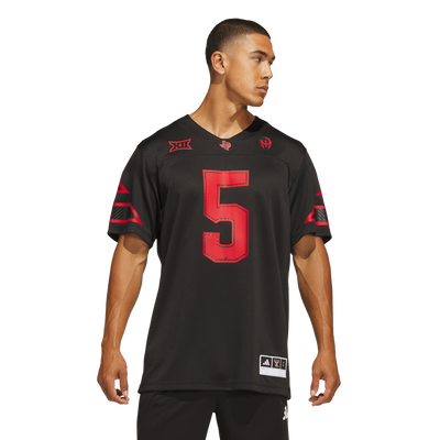 Patrick Mahomes Texas Tech Red Raiders adidas Let's Ride Premier Jersey - Black