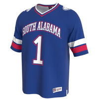 South Alabama Jaguars GameDay Greats Lightweight Collegiate Football Fashion Jersey - Navy