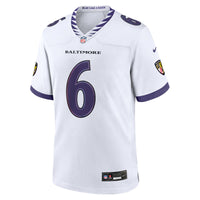 Baltimore Ravens Ja'Kobi Lane White jersey – view 2
