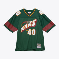 Seattle Supersonics Mitchell & Ness Shawn Kemp Audible Fashion Jersey - Green