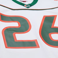 Miami Hurricanes White jersey – view 5