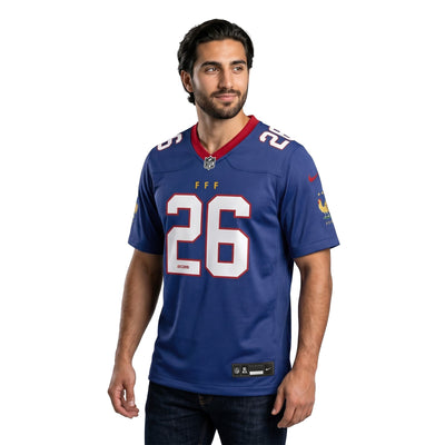 France National Team x NFL Nike Blue Game Jersey
