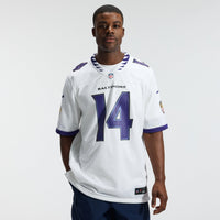 Baltimore Ravens Kyle Hamilton White jersey – view 6