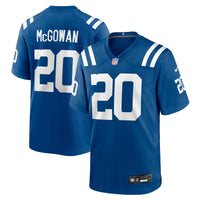 Indianapolis Colts Seth McGowan Royal jersey – view 1