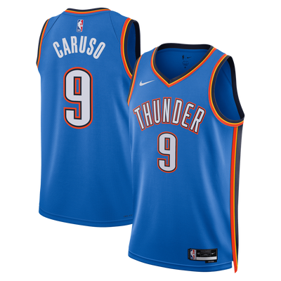 Oklahoma City Thunder Nike Icon Edition Swingman Jersey - Blue - Alex Caruso -