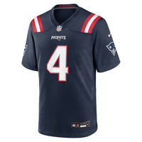 New England Patriots Craig Woodson Nike Navy Team Game Jersey