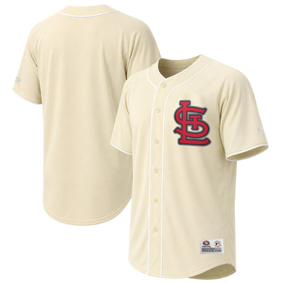St. Louis Cardinals Stitches Cream Fashion Jersey