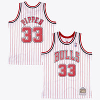 Chicago Bulls Mitchell & Ness Scottie Pippen 1995 Reload Swingman Authentic Jersey - White