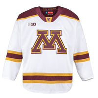 Minnesota Golden Gophers CCM Away Replica Hockey Jersey – White