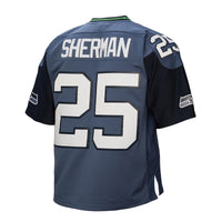 Seattle Seahawks Richard Sherman Blue jersey – view 3