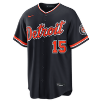 Detroit Tigers Max Clark Nike Navy Alternate Stadium Jersey