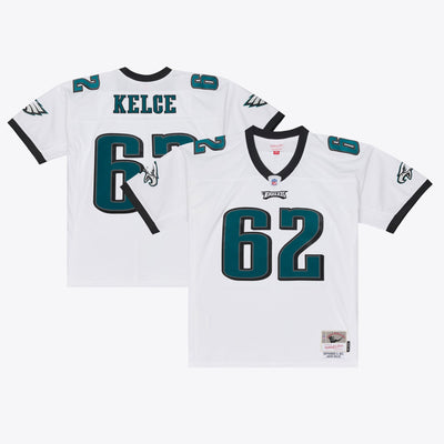 Philadelphia Eagles Jason Kelce Mitchell & Ness White Big & Tall 2011 Legacy Replica Player Jersey