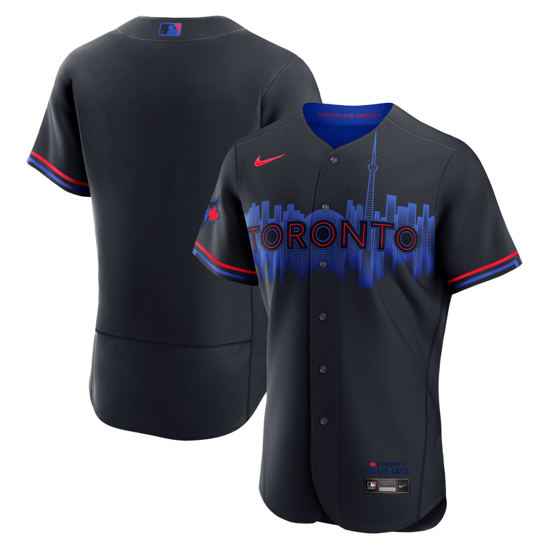 Toronto Blue Jays Nike Navy City Connect Authentic Jersey