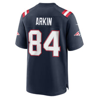 New England Patriots Tanner Arkin Navy jersey – view 5