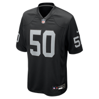 Las Vegas Raiders Segun Olubi Nike Black Team Game Jersey