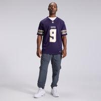 Minnesota Vikings J.J. McCarthy Nike Purple 2026 Rivalries Collection Printed Limited Jersey