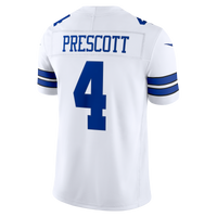 Dallas Cowboys Dak Prescott Nike White Vapor F.U.S.E. Printed Limited Jersey