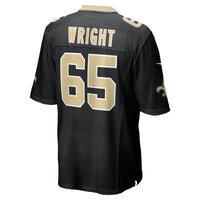 New Orleans Saints Jeremiah Wright Black jersey – view 5
