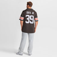 Cleveland Browns Michael Coats Jr. Brown jersey – view 3