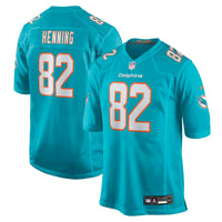 Miami Dolphins AJ Henning Aqua jersey – view 1