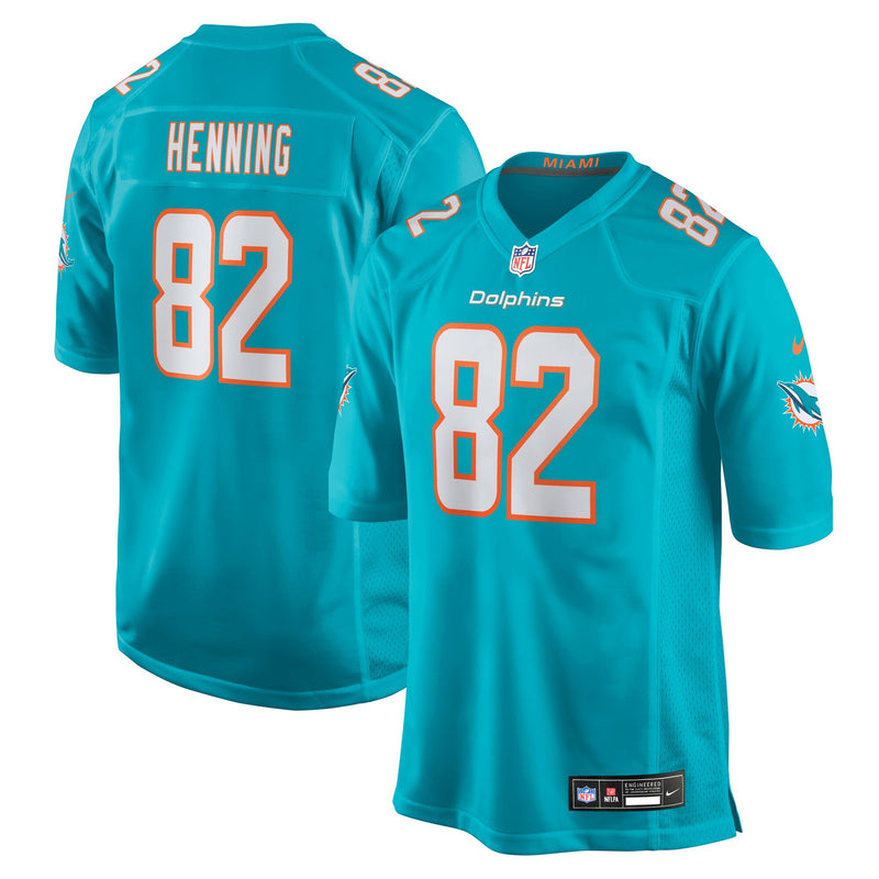 Miami Dolphins AJ Henning Aqua jersey – view 1